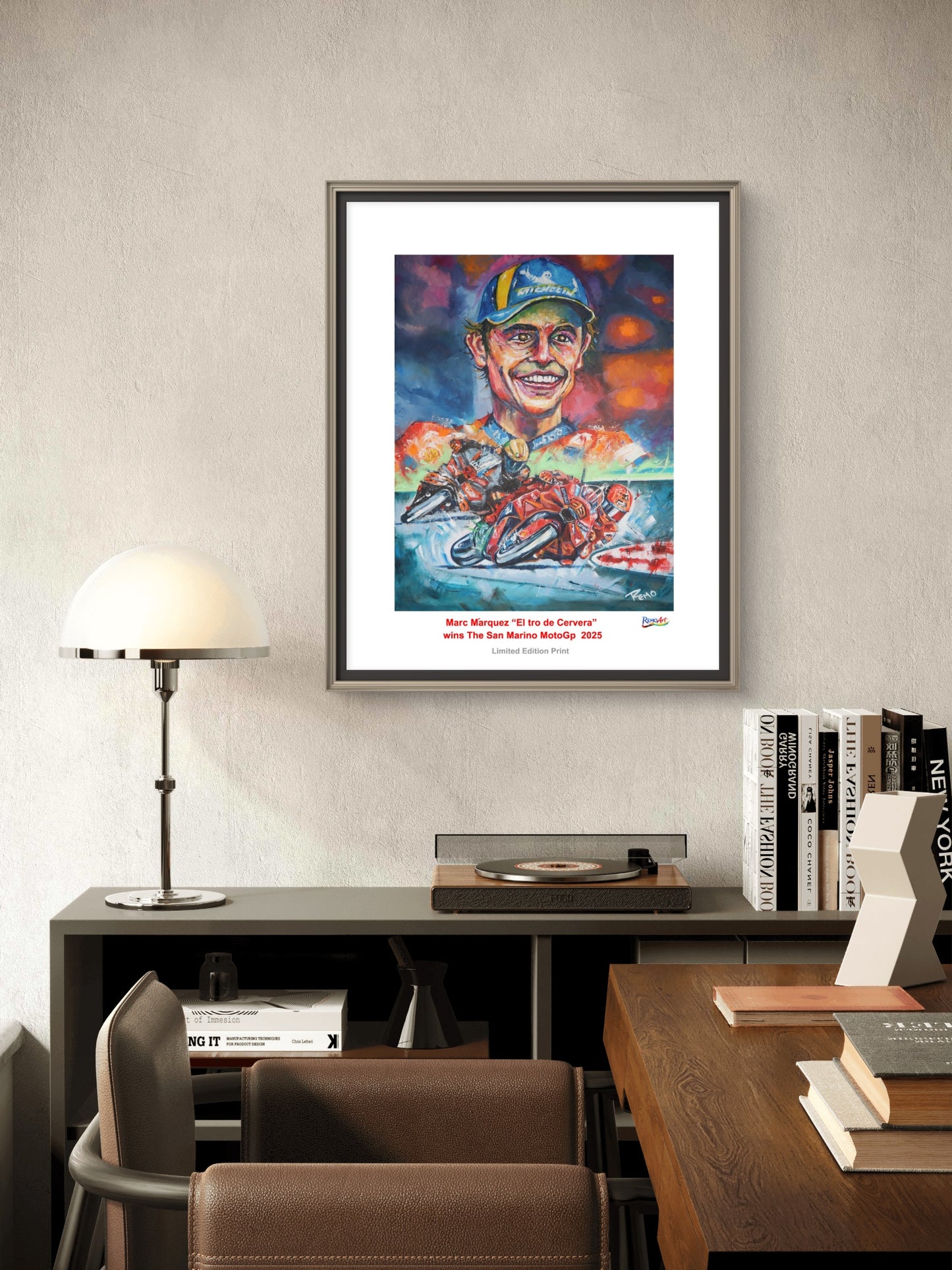 Marc Marquez - MotoGp print - poster Art