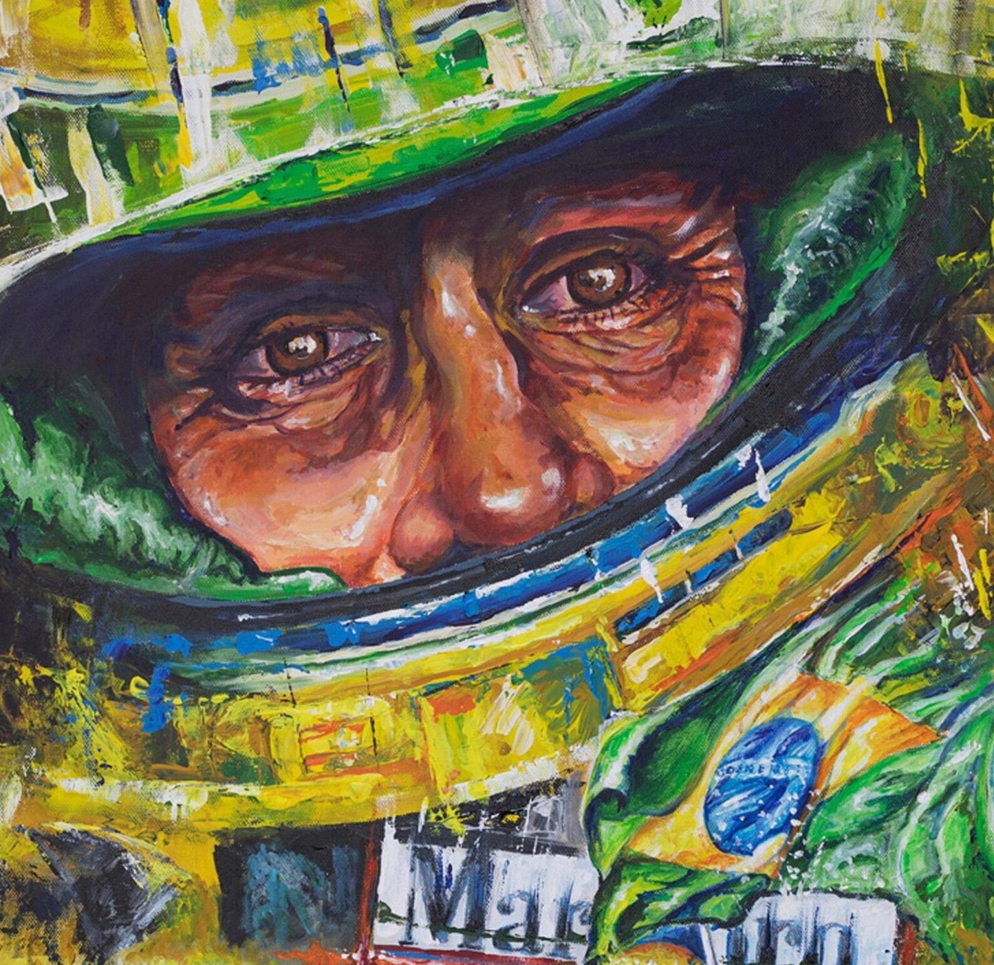 Ayrton Senna "Triple World Champion"