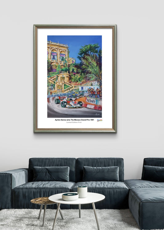 Ayrton Senna Monaco Grand Prix 1991