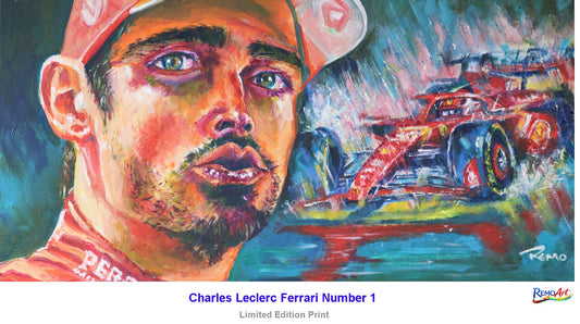 Charles Leclerc Ferrari's Number 1