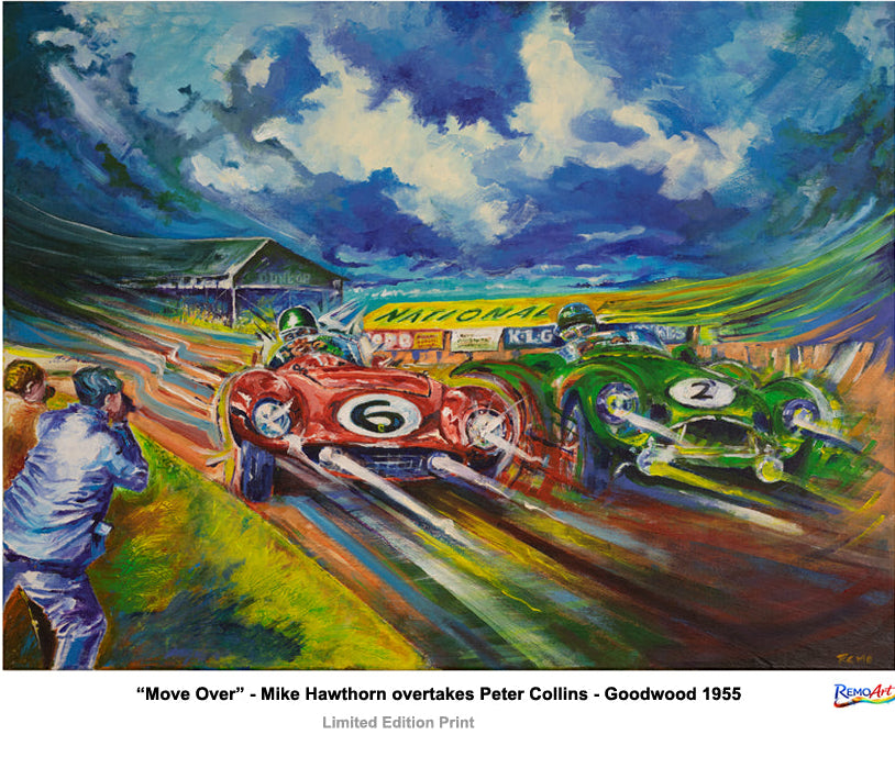 Move Over - Mike Hawthorn and Phil Collins Goodwood
