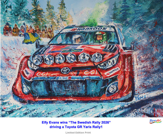 Elfyn Evans Wins The Swedish Rally 2026