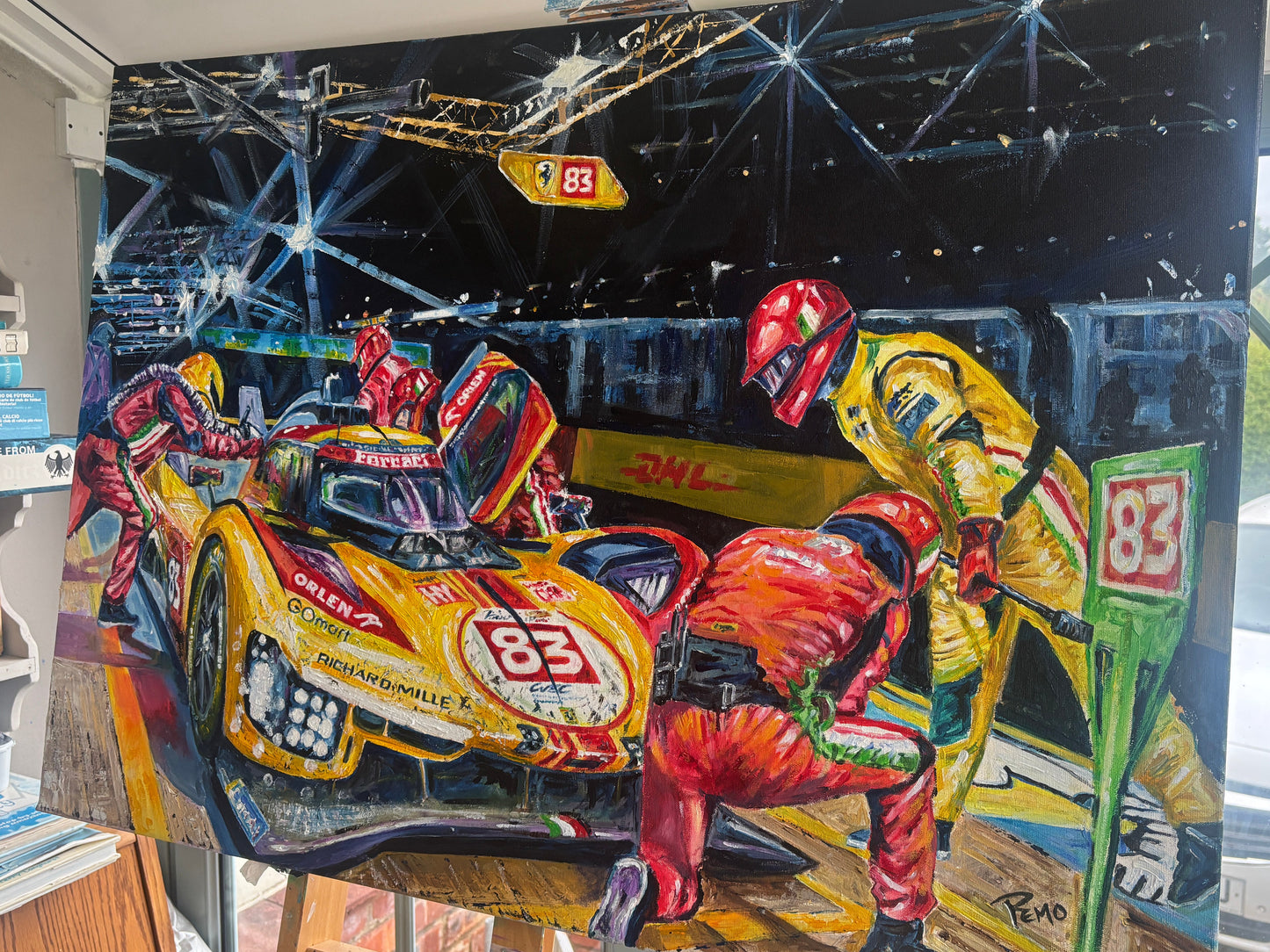 Kubica #83 Ferrari 499P wins Le Mans.