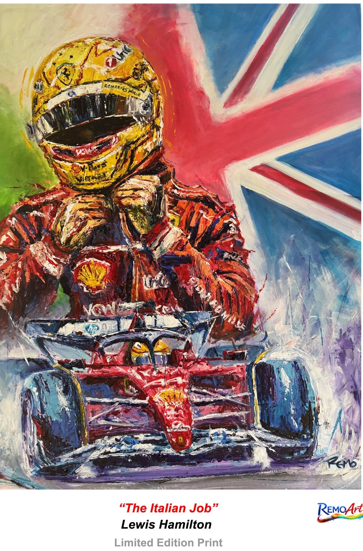Lewis Hamilton “The Italian Job”