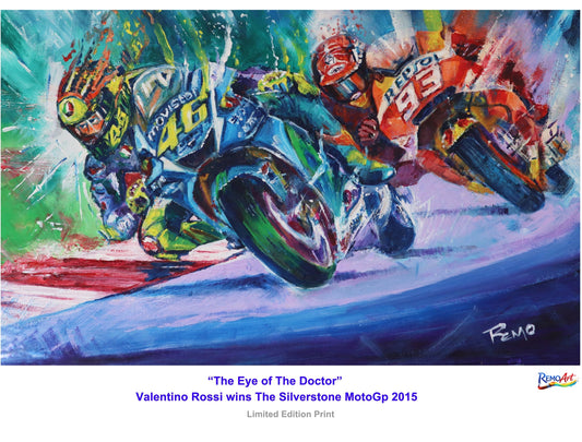 Valentino Rossi - Marc Marquez -Silverstone 2015